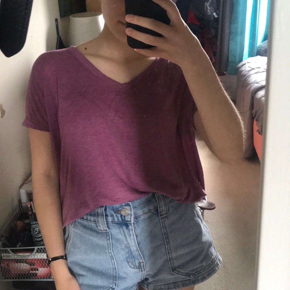 Flowy V-Neck Top